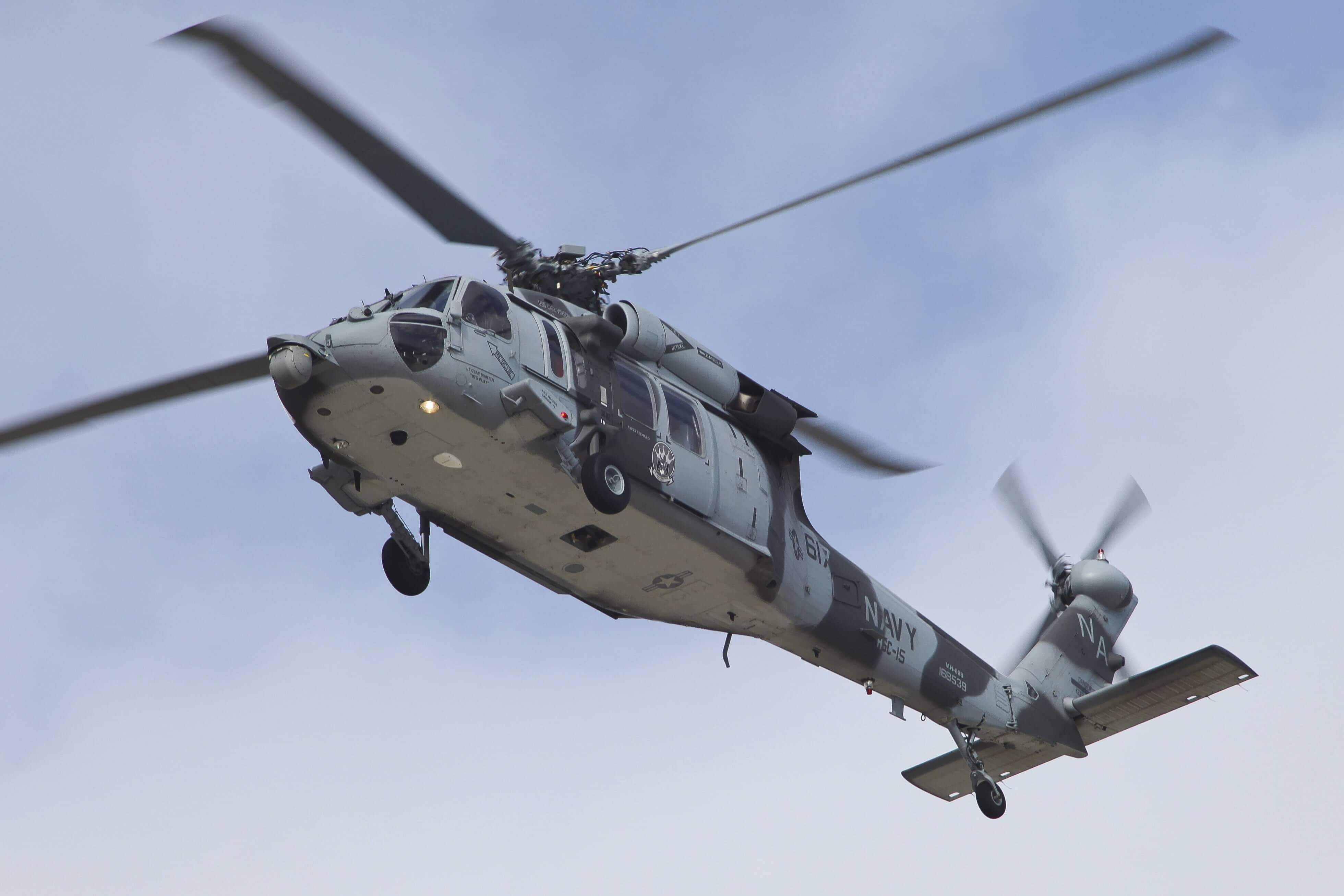 MH-60S Seahawk Helicopter Crash in San Diego Kills Five Sailors