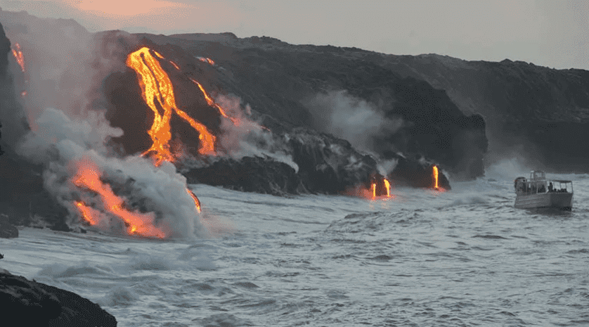 Hawaii Lava Boat Tour | Baum Hedlund Aristei & Goldman